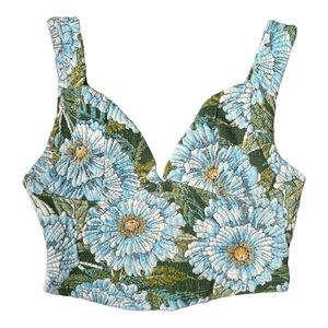 Zara Floral Flowered Top